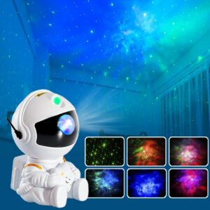 MINI ASTRONAUTA PROYECTOR DE ESTRELLAS Y NEBULOSA