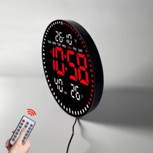 RELOJ PARED DIGITAL JH2860 (REDONDO)