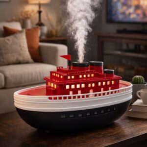 🚢HUMIDIFICADOR BARCO✨🌫️